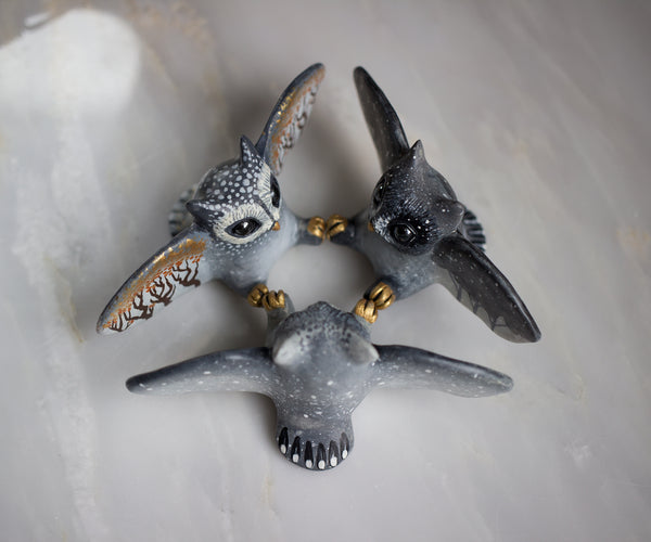 Autumn Owl Figurine
