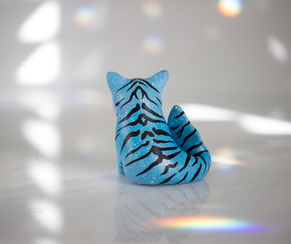 Blue Merkitty Figurine