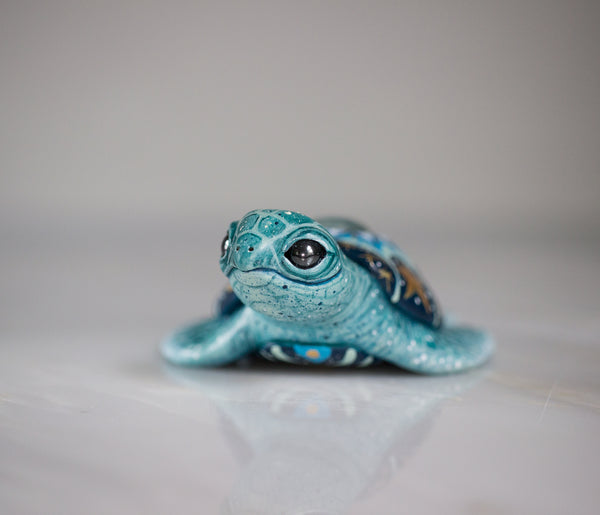 Celestial Map Turtle Figurine