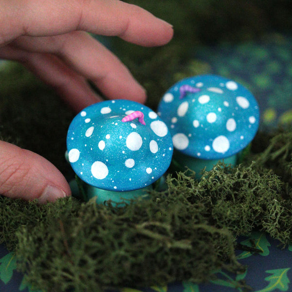 Blue Fungi 1 Figurine