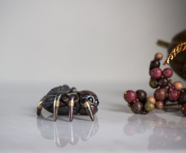 Druzy Spider Figurine