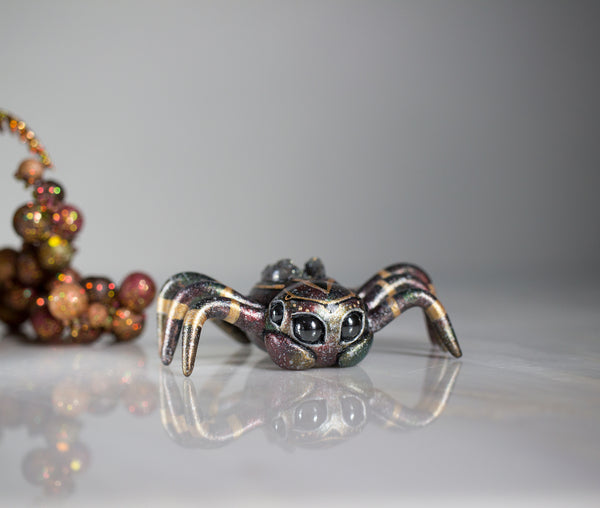 Druzy Spider Figurine