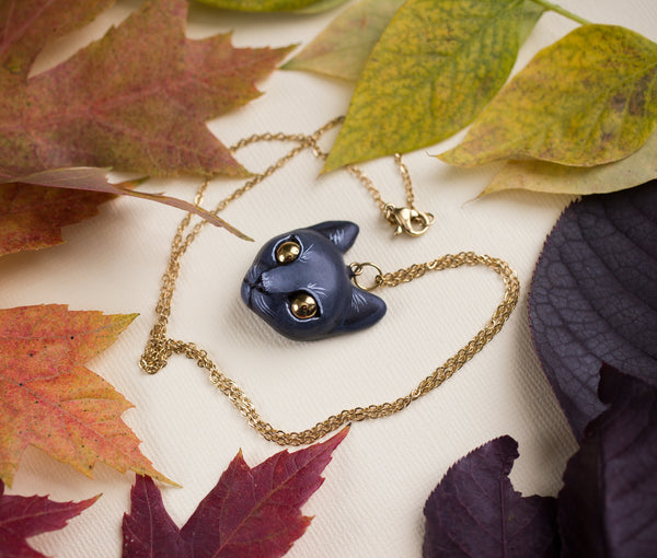 Black Cat Necklace