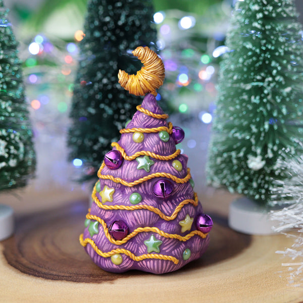 Big Purple Kittree Figurine