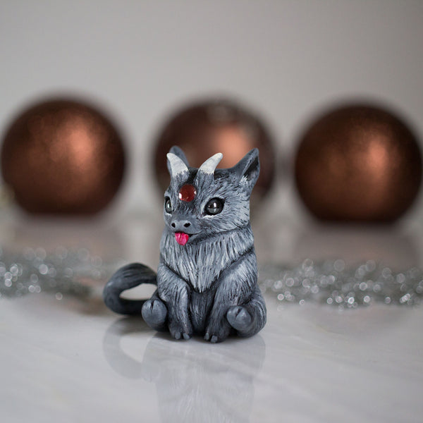 Baby Krampus Figurine