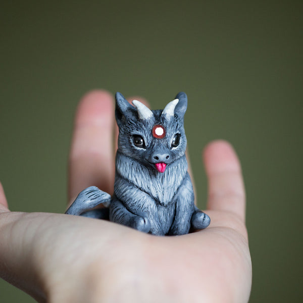 Baby Krampus Figurine