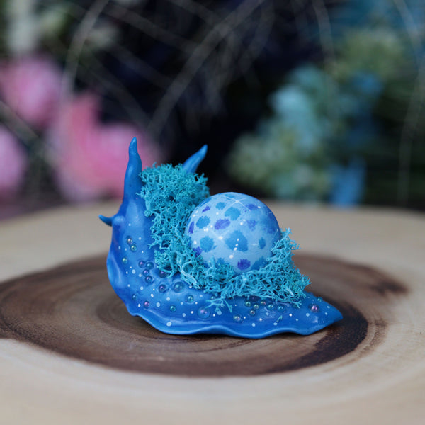 Blue Moon Snail Figurine