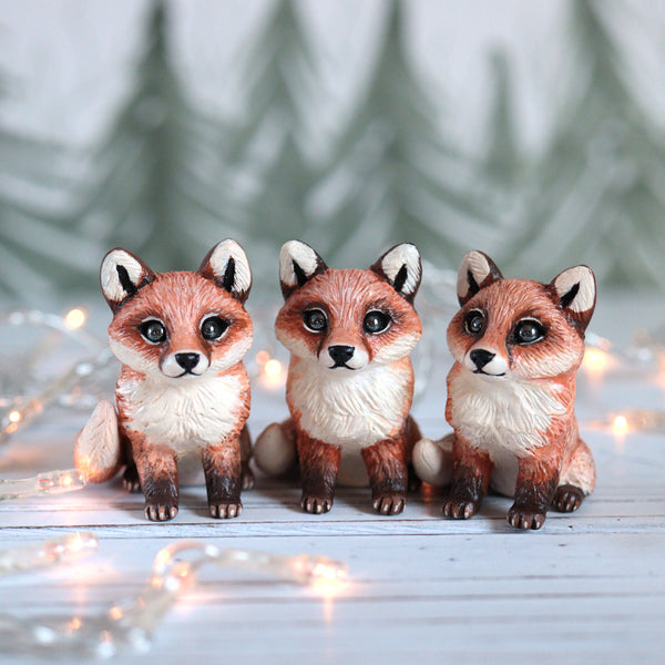 Fox Pup Figurine
