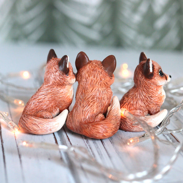 Fox Pup Figurine