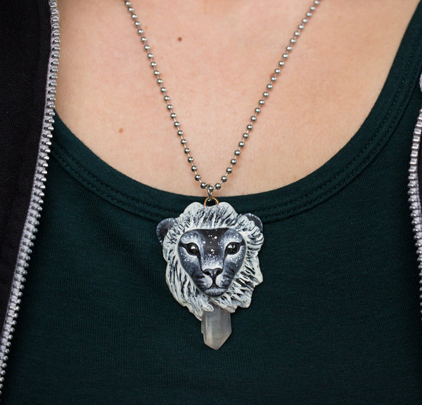 Black Lion Pendant