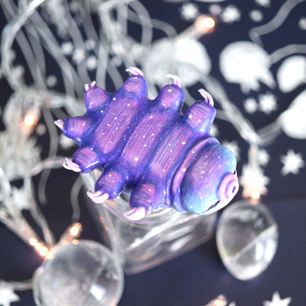 Aura Quartz Tardigrade Figurine
