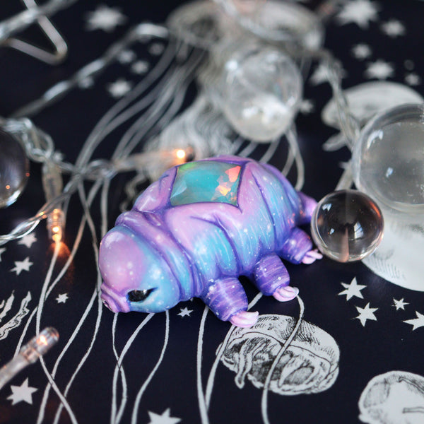 Aura Quartz Tardigrade Figurine