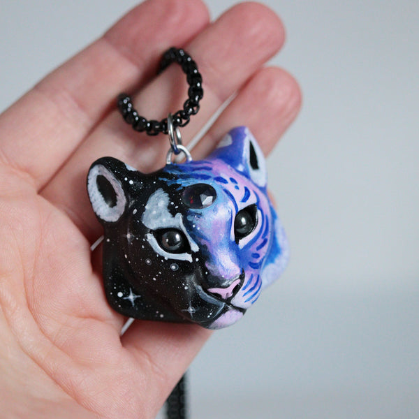 Black Opal Tiger Necklace