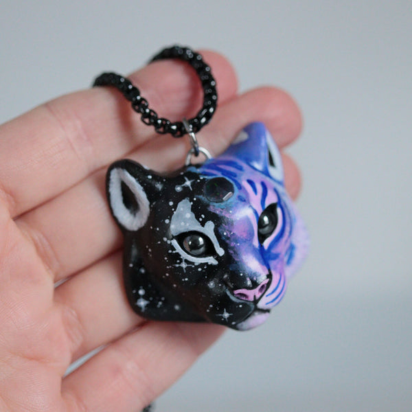 Black Opal Tiger Necklace