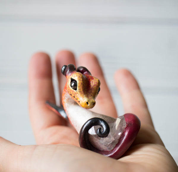 Fire Dragon Figurine