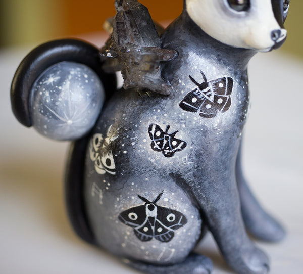 Duality Cat Figurine