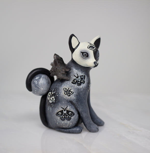 Duality Cat Figurine