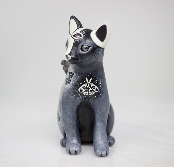Duality Cat Figurine