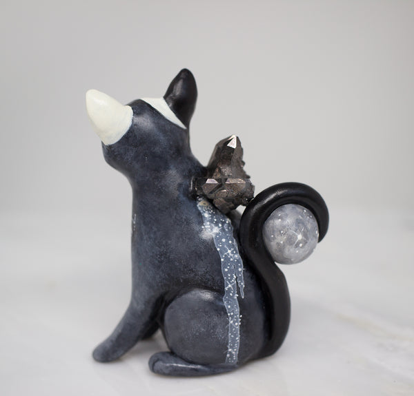 Duality Cat Figurine