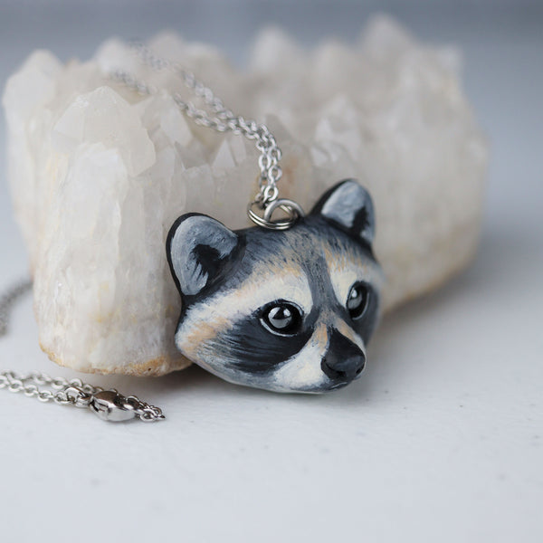 Classic Raccoon Necklace