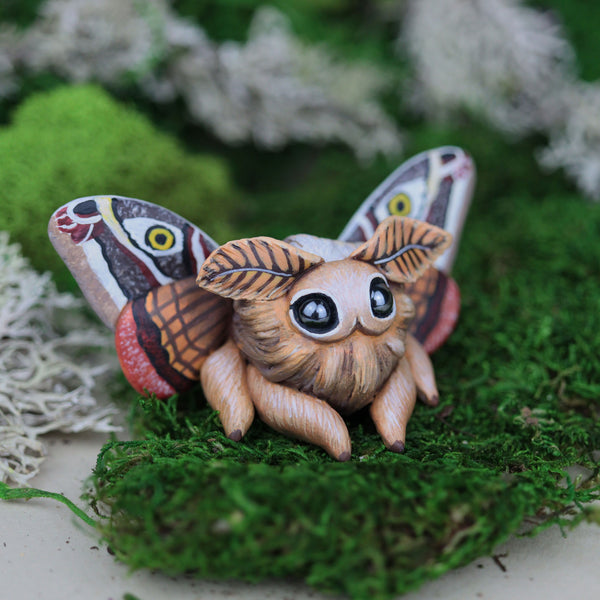 Emperor Moth Figurine