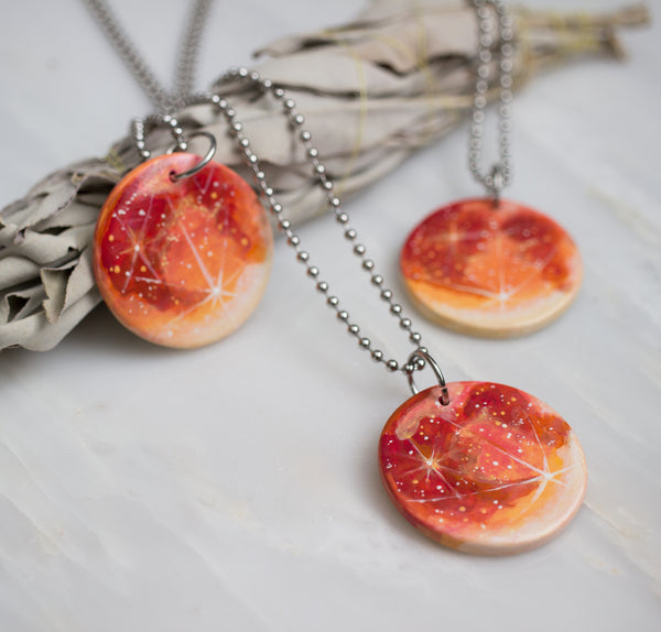 Blood Moon Necklace