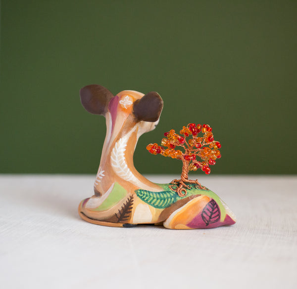 Autumn Doe Figurine