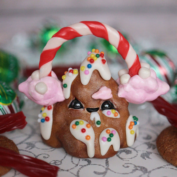 Big Gingerbread Mountain Figurine