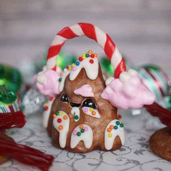 Big Gingerbread Mountain Figurine