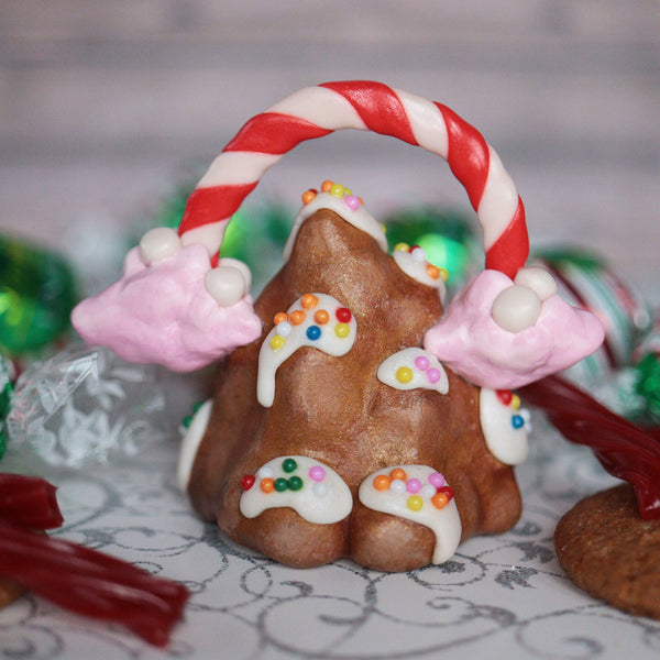Big Gingerbread Mountain Figurine