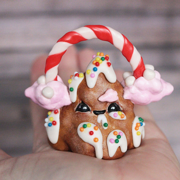 Big Gingerbread Mountain Figurine