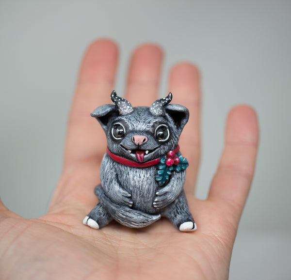 Baby Krampus Figurine