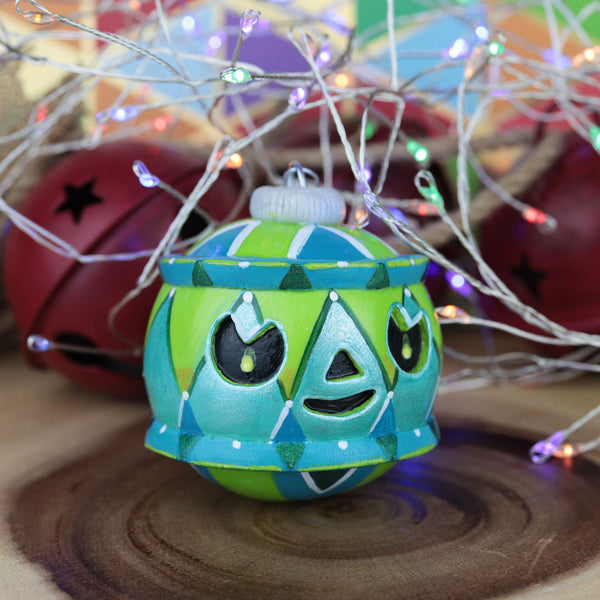 Circus Jack-o-bauble Christmas Ornament