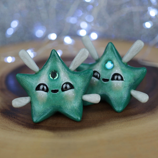 Green Shining Star Figurine