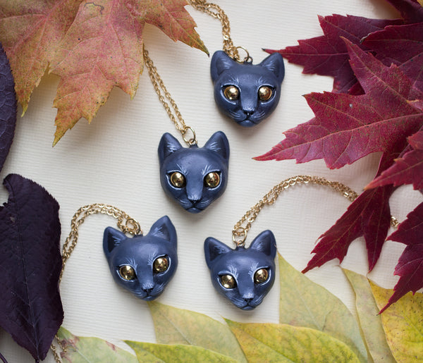 Black Cat Necklace