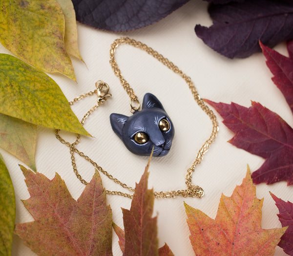 Black Cat Necklace