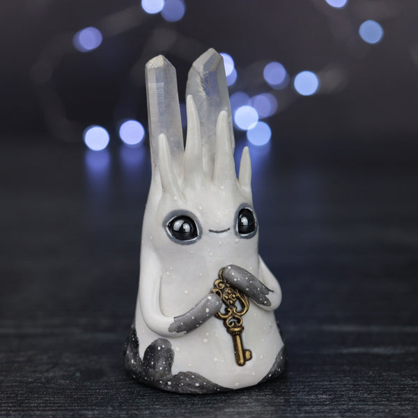 Crystal Key Spoop Figurine
