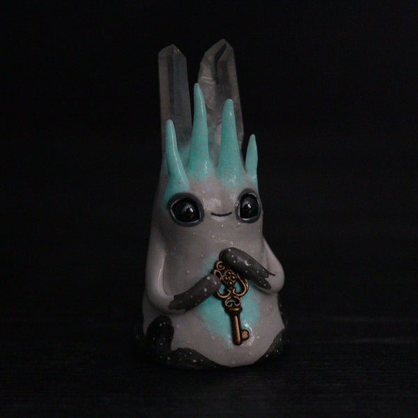 Crystal Key Spoop Figurine