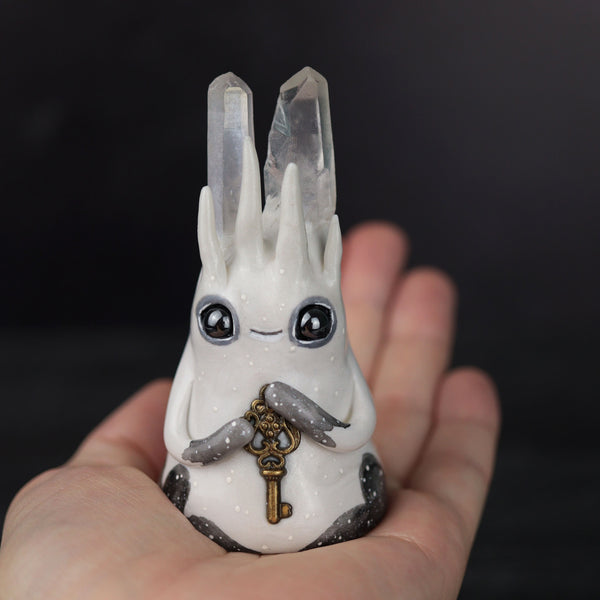 Crystal Key Spoop Figurine