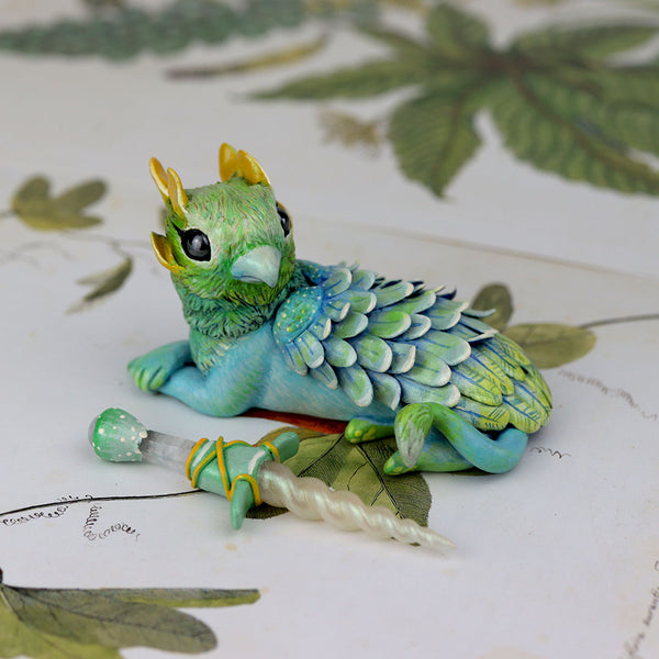 Griffin Warrior Figurine