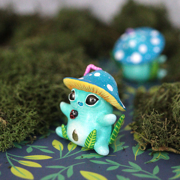 Blue Fungi 1 Figurine