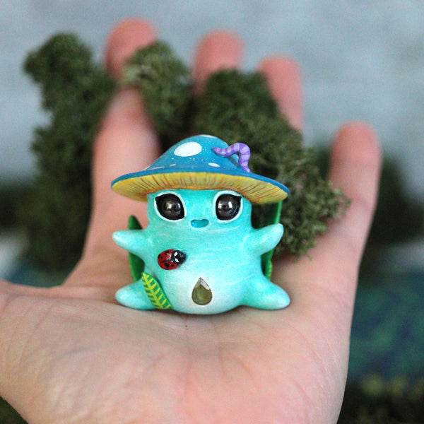 Blue Fungi 2 Figurine