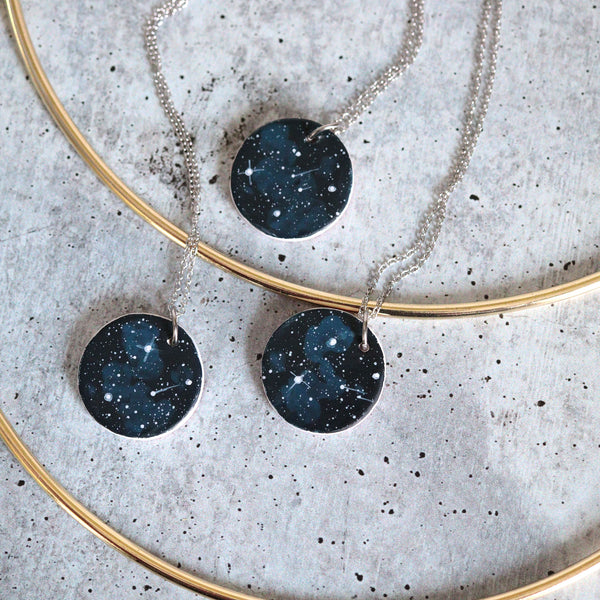 Peachy Moon Reversible Necklace