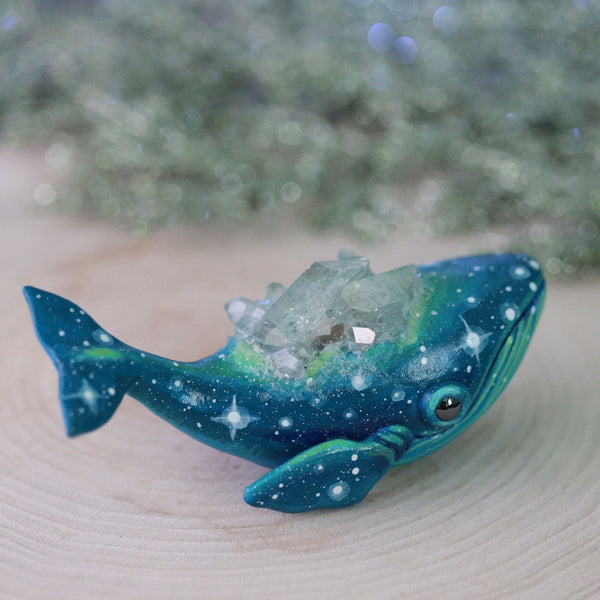 RESERVED Crystal Whale - Order 3358
