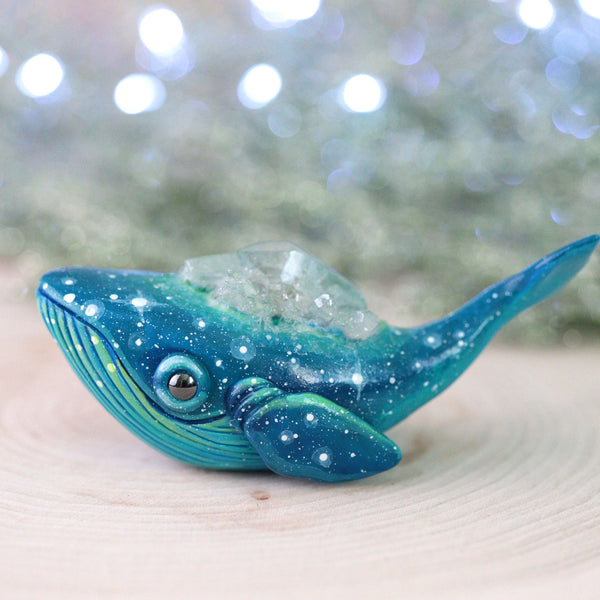 RESERVED Crystal Whale - Order 3358