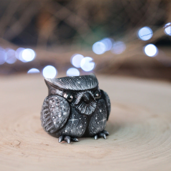 Special (one off) Starry Owl Figurine