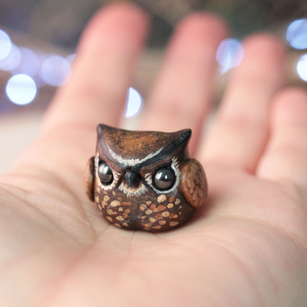 Preorder Tiny Owl Figurine