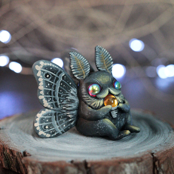 Mothman with Lightbulb Figurine