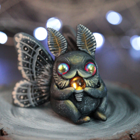 Mothman with Lightbulb Figurine