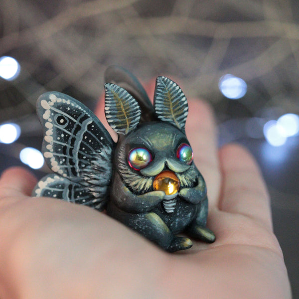 Mothman with Lightbulb Figurine